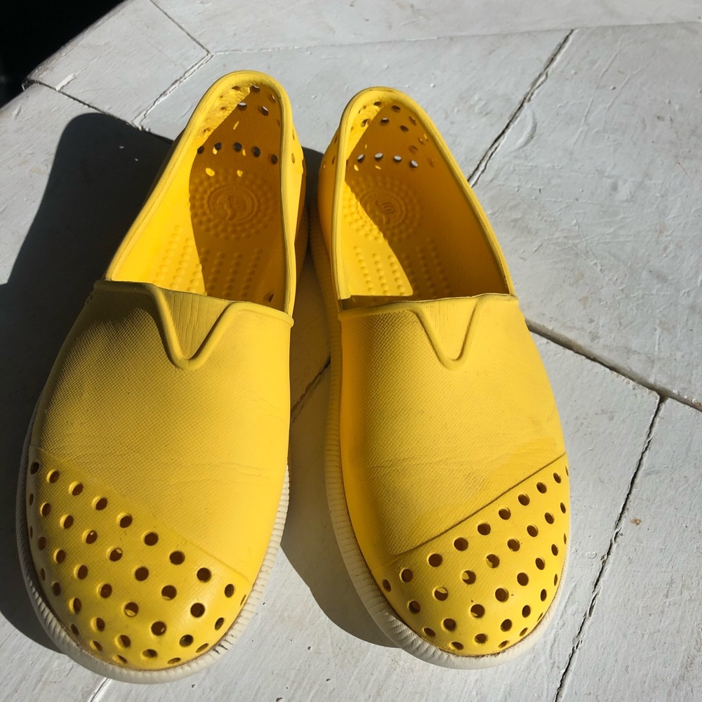 Hello native boat shoes